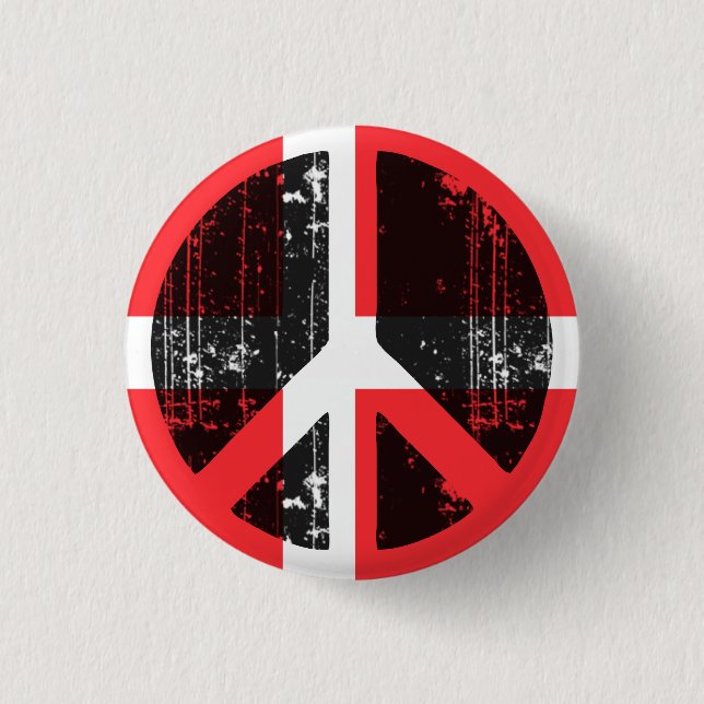 Frieden in Dänemark Button (Vorderseite)