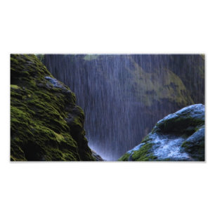 Frieden in den Wasserfällen Fotodruck