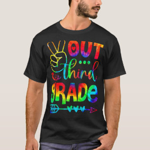 Frieden in der dritten Klasse Glück letzten Tag de T-Shirt