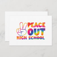 Frieden in der Gefärbte Krawatte der Oberstufe let