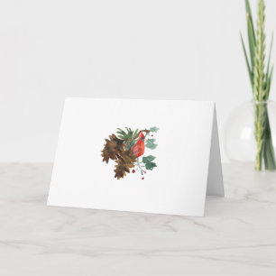 Frieden in der Natur Weihnachtsgrußkarte Feiertagskarte