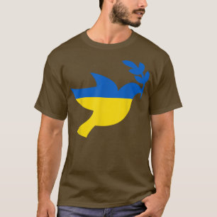 Frieden in der Ukraine Dove Tshirt für Frauen Männ