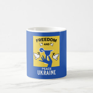 Frieden in der Ukraine - Liebe und Unterstützung Kaffeetasse
