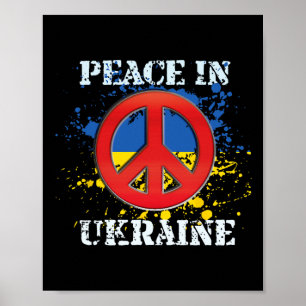 Frieden in der Ukraine Poster