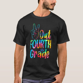 Frieden in der vierten Klasse letzten Tag der 4. T-Shirt