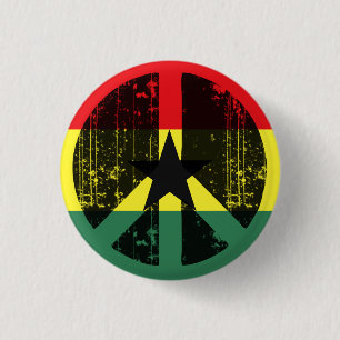 Frieden in Ghana Button