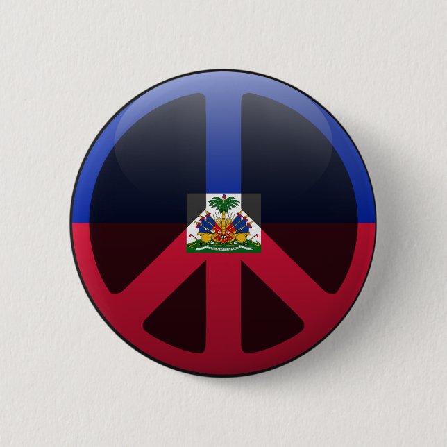 Frieden in Haiti Button (Vorderseite)