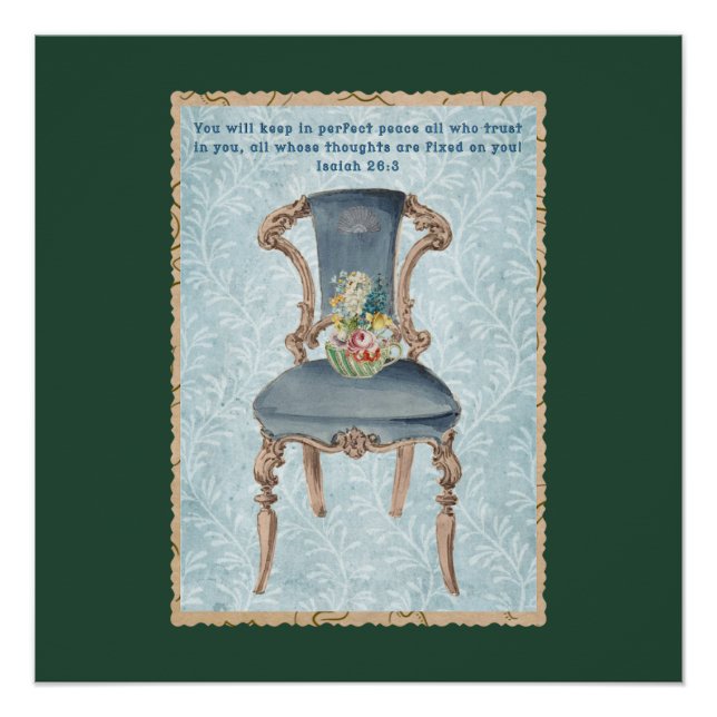 Frieden in jedem Petal Poster (Vorderseite)