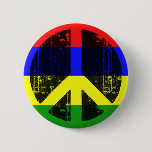 Frieden in Mauritius Button