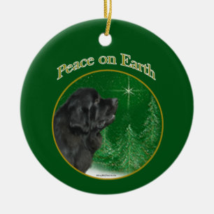 Frieden in Neufundland Keramik Ornament