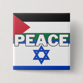 Frieden in Palästina - Israel Button