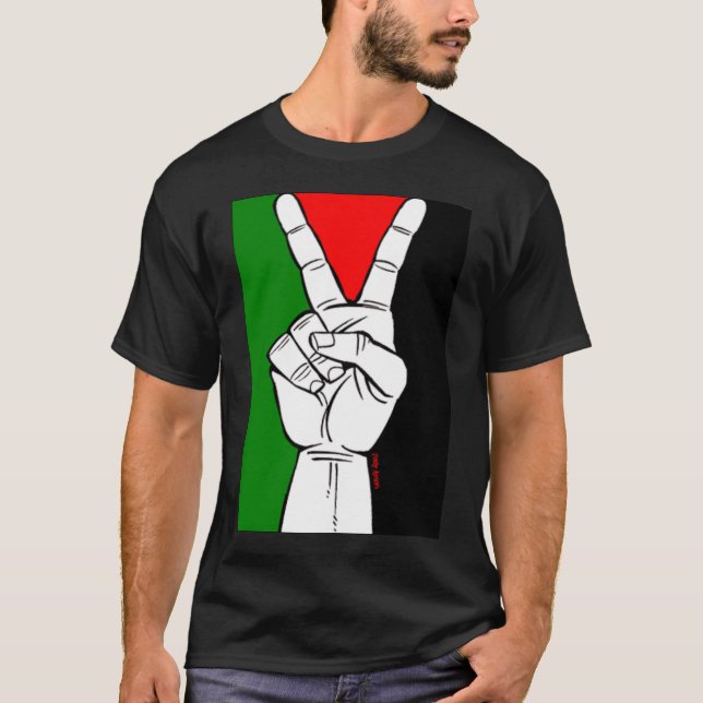 Frieden in Palästina T-Shirt (Vorderseite)