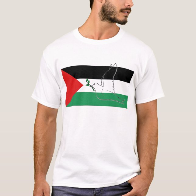 FRIEDEN IN PALÄSTINA-T-SHIRT - T-Shirt (Vorderseite)