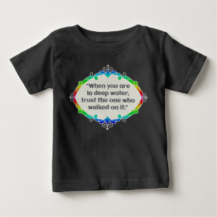 Frieden in tiefen Gewässern Baby T-shirt