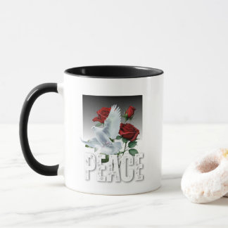 Frieden – Inspirierende Minimalistische Tasse | Po