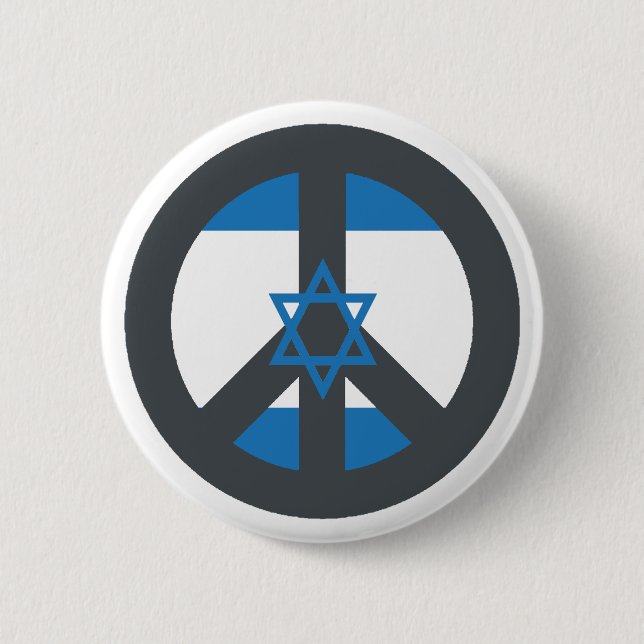 Frieden Israel Button (Vorderseite)