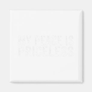 Frieden ist ein unschätzbares Bewusstsein für psyc Magnet