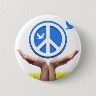 Frieden ist in unseren Händen Button
