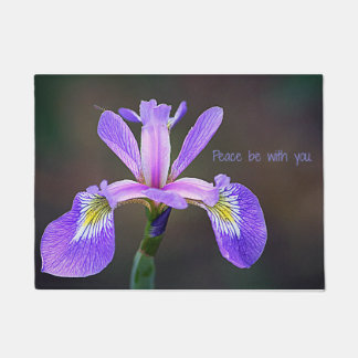 Frieden ist mit Ihnen Iris-Tür-Matte Fußmatte