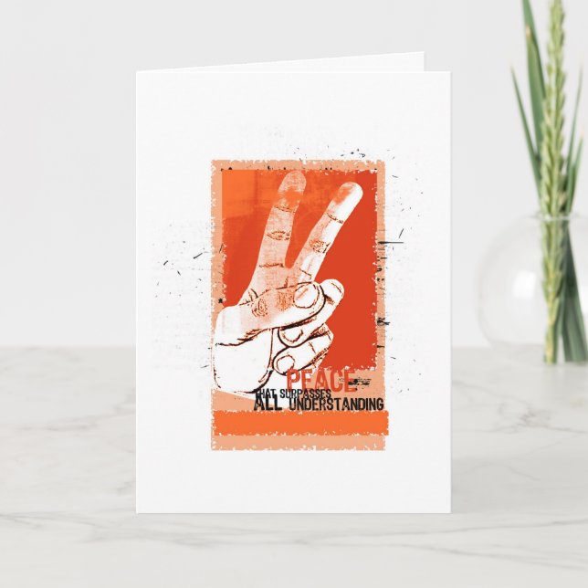 Frieden… - Karte (Vorderseite)