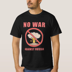 Frieden Kein Krieg Russland Ukraine T-Shirt