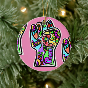 FRIEDEN KERAMIK ORNAMENT