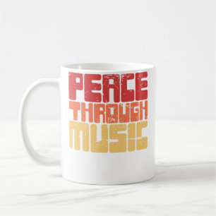 Frieden - Klavierunterricht Klavierspieler Klavier Kaffeetasse