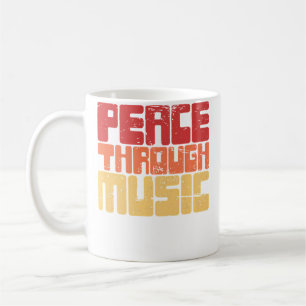 Frieden - Klavierunterricht Klavierspieler Klavier Kaffeetasse
