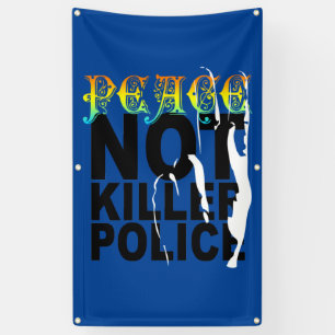 FRIEDEN KÖNNEN POLITIK NICHT ABSCHLIESSEN BANNER