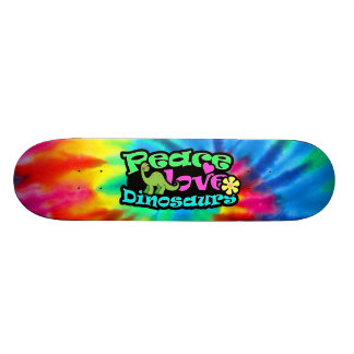 Frieden, Liebe, Dinosaurier Skateboard