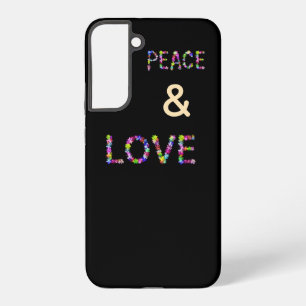 Frieden Liebe Einheit Hoffnung Erklärung Lebendi Samsung Galaxy Hülle