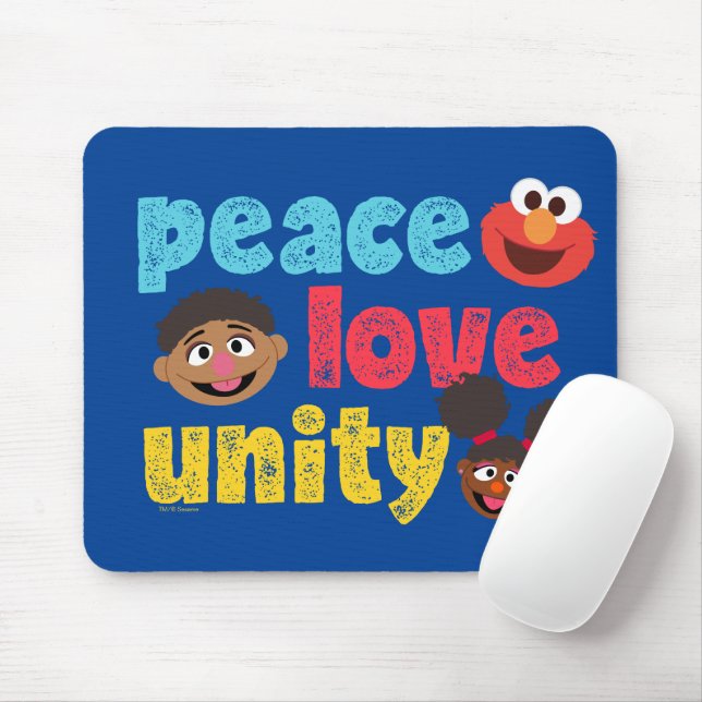 Frieden Liebe Einheit Mousepad (Mit Mouse)