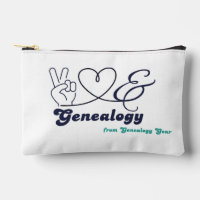 Frieden, Liebe & Genealogie - kleine Tasche