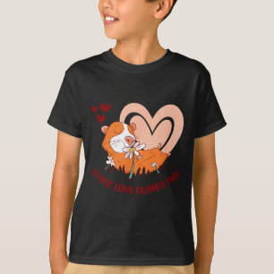 Frieden Liebe Guinea Gs Lustige Aussage Für Guinea T-Shirt