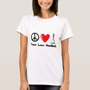 Frieden, Liebe, Handbells T-Shirt