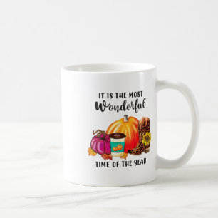 Frieden Liebe Herbst Leopard Kürbis Gewürz Herbst  Kaffeetasse