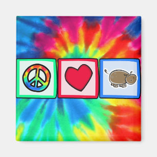 Frieden, Liebe, Hippos Magnet