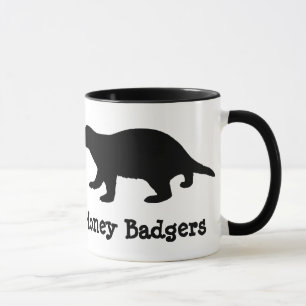 Frieden, Liebe & Honigdachs-Tasse Tasse