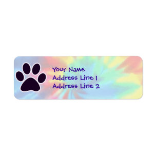 Frieden, Liebe, Hund; Pawprint
