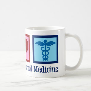 Frieden Liebe Innere Medizin Kaffeetasse