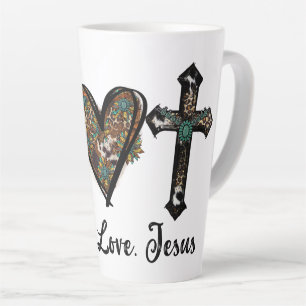 Frieden Liebe Jesus Milchtasse