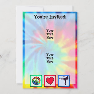 Frieden, Liebe, Kampfkunst Einladung