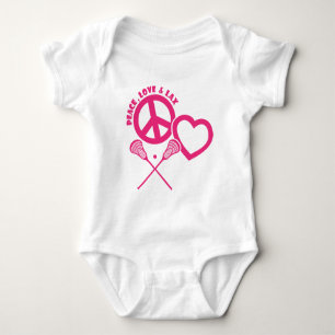 FRIEDEN-LIEBE-LAX BABY STRAMPLER