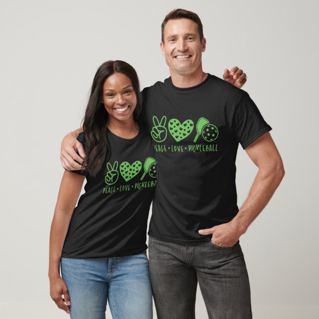 Frieden Liebe Pickleball T-Shirt (Unisex)