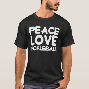 Frieden Liebe Pickleball T-Shirt