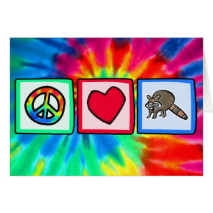 Frieden, Liebe, Raccoons