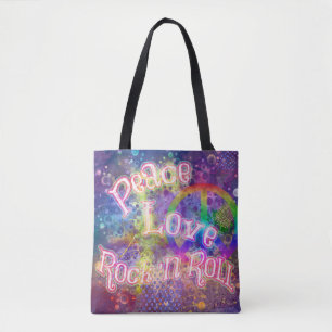 Frieden, Liebe & Rock 'n Roll Helle Boho Hippie