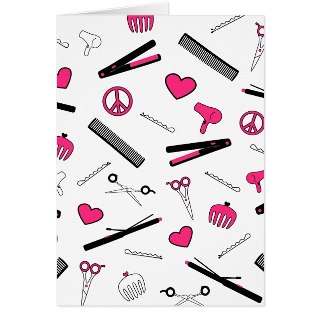 Frieden, Liebe u. Haar-Zusätze (Rosa) (Vorne)