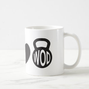 Frieden, Liebe u. WOD" Tasse