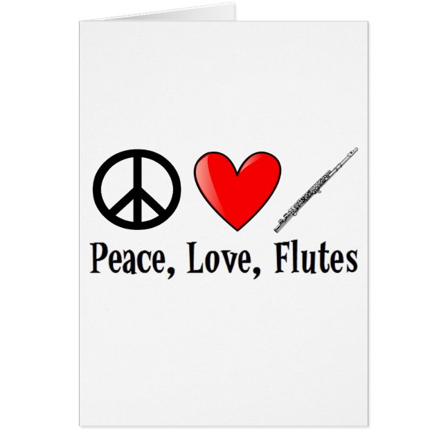Frieden, Liebe und Flöten (Vorne)